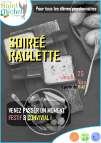 25 Nov. Soiree raclette