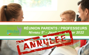 Reunion parents-professeurs 5d