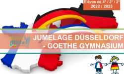 Jumelage Duesseldorf-Goethe Gymnasium